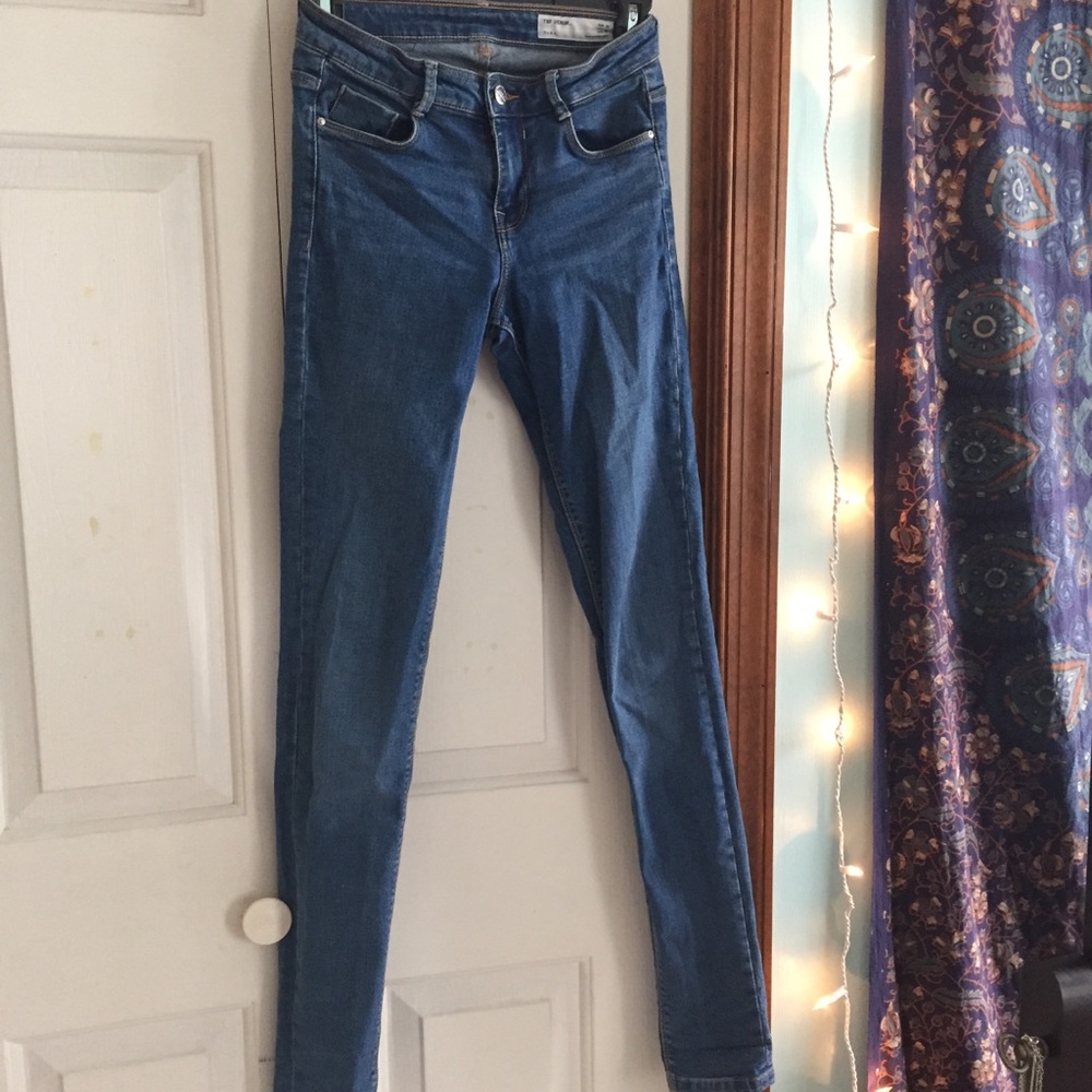 ZARA Denim Blue Jeans